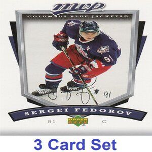 Sergei Fedorov Hockey Card Collection
